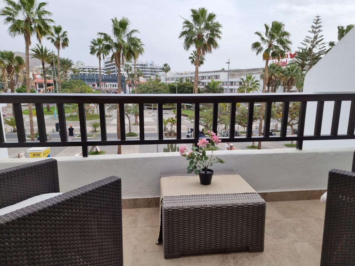 Duplex Apartment Vistamar, Sea-View, Heated Pool In Parque Santiago 2, Wifi プラヤ・デ・ラス・アメリカス エクステリア 写真