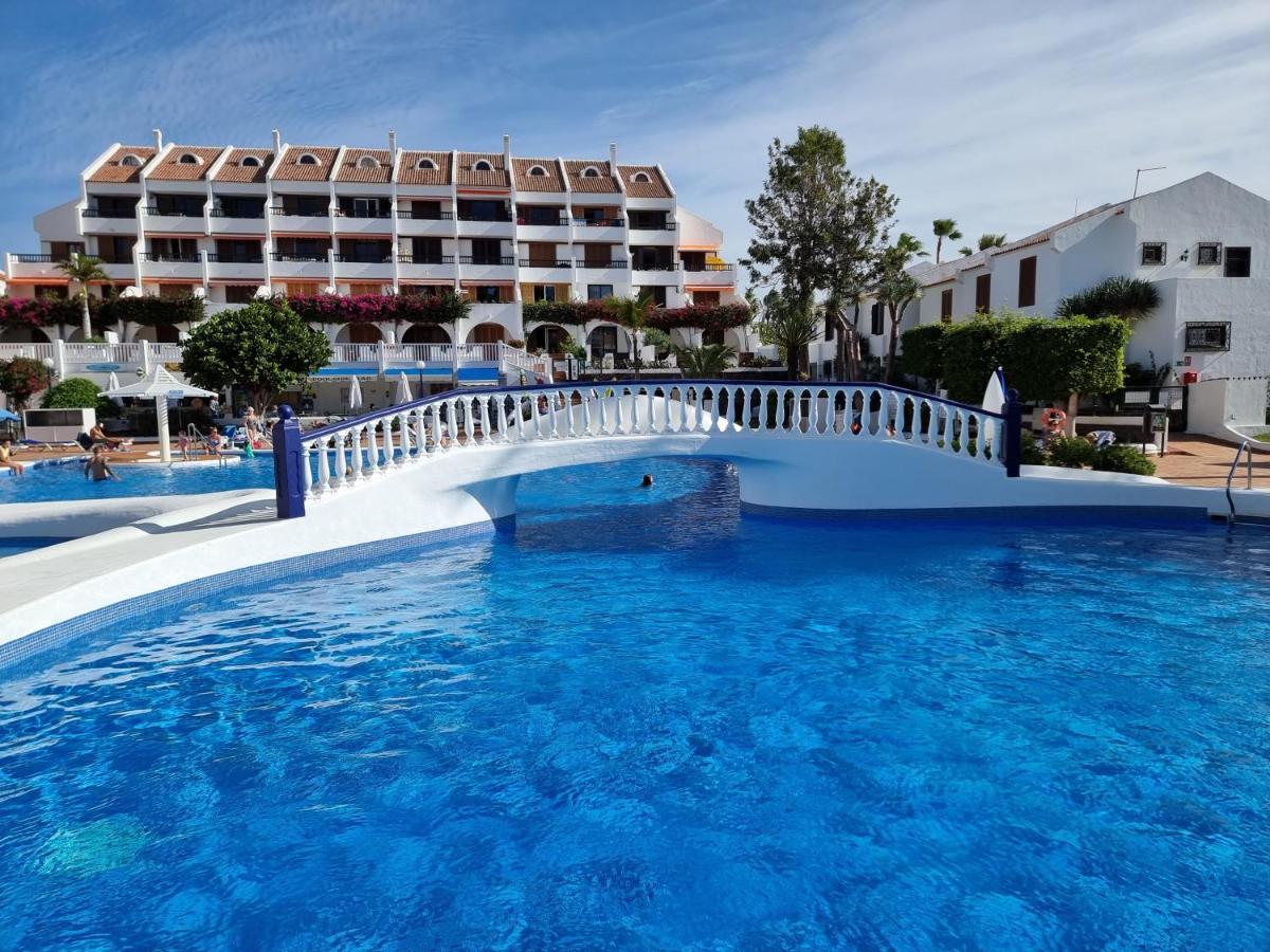 Duplex Apartment Vistamar, Sea-View, Heated Pool In Parque Santiago 2, Wifi プラヤ・デ・ラス・アメリカス エクステリア 写真